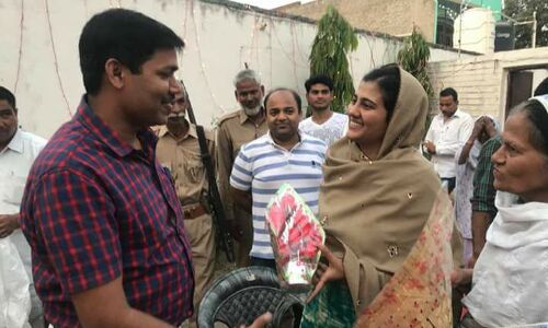 इल्मा अफ़रोज़ ने आईपीएस बन कुन्दरकी का नाम किया रोशन, किसान की बेटी ने रचा इतिहास