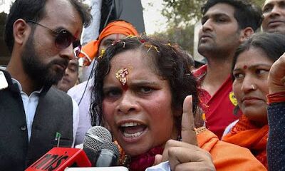 आजम खान के खान दान का डीएनए खराब है - साध्वी प्राची