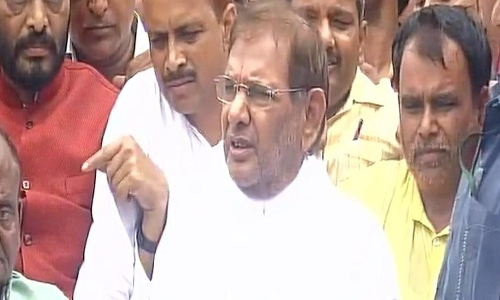 शरद यादव बोले, महागठबंधन हमने पांच साल के लिए किया था, 11 करोड़ लोगों का विश्वास टूटा