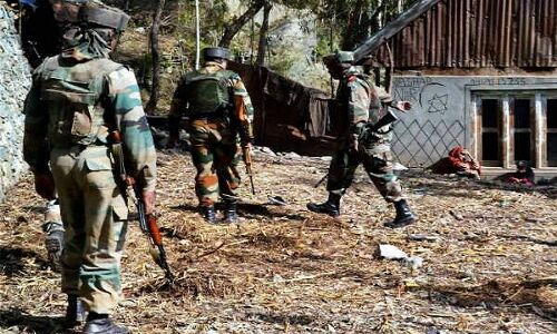 कुपवाड़ा मुठभेड़ में 1 आतंकी ढेर, 1 पुलिसकर्मी घायल