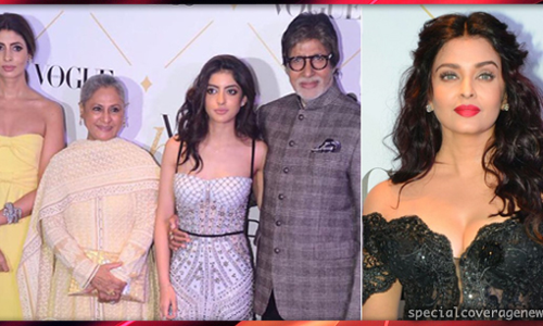 PHOTOS : फैमिली संग अवॉर्ड फंक्शन में पहुंचे बिग बी, ऐश्वर्या की खूबसूरती ने बांधा समां