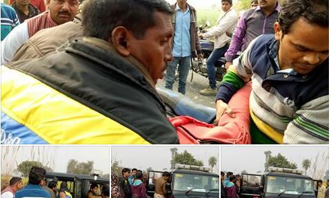 CMअखिलेश जी , DGP साहब जब 4 मिनट में पहुंची डायल 100, बनी एम्बुलेंस और बची एक जान