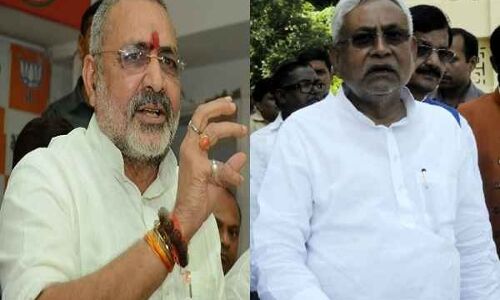 गिरिराज सिंह ने नीतीश कुमार पर लगाया बड़ा संगीन आरोप, जानकर हो जाएंगे हैरान