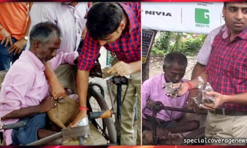 सादा कपड़ों में निकले एसपी ने पहले खरीदी गांजे की पुड़िया, फिर अरेस्ट कर लिया