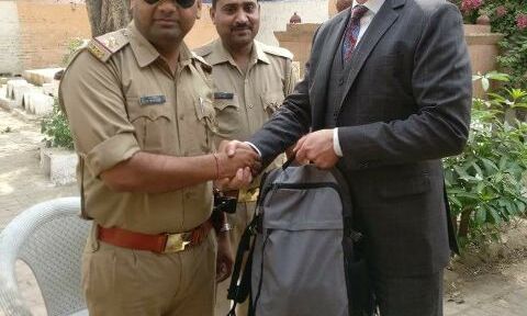 यूपी पुलिस का सराहनीय कार्य देखकर दंग रह गए USA के माईकल मुनस्टाँक