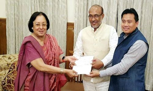 मणिपुर में बीरेन सिंह सरकार का फ्लोर टेस्ट आज, बीजेपी के लिए अग्निपरीक्षा मणिपुर में बीरेन सिंह सरकार का फ्लोर टेस्ट आज, बीजेपी के लिए अग्निपरीक्षा