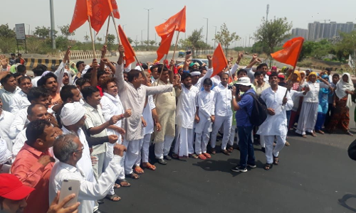 नोएडा डम्पिंग यार्ड का विरोध