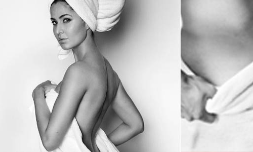 जब कैटरीना की खुल गयी सफेद टावल, फिर क्या हुआ देखो!