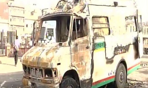 जयपुर में पुलिस और प्रदर्शनकारियों में खूनी झड़प, फायरिंग में एक शख्स की मौत