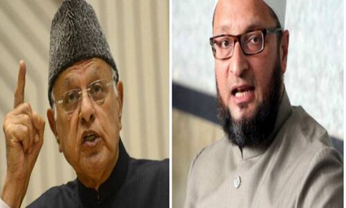 फारुख अब्दुल्ला ने पत्थरबाजों का किया समर्थन, ओवैसी ने किया पलटवार