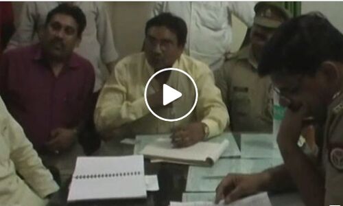 बीजेपी कार्यकर्ता की सिपाही ने की पिटाई, फिर हुआ हंगामा