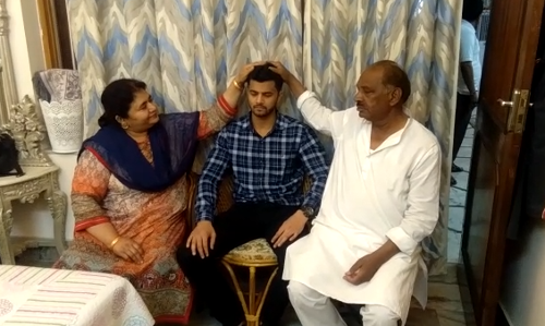 साद मियां ने 25 वीं रेंक हासिल कर किया माँ बाप के साथ बिजनौर का नाम रोशन