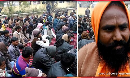 मेनका गांधी के प्रतिनिधि व BJP के बागी नेता स्वामी प्रवक्तानंद ने उड़ाई अचार संहिता की धज्जियां