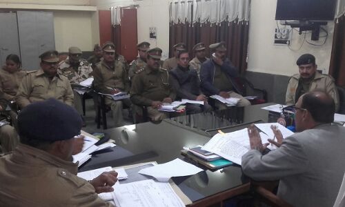 एसपी ने निष्पक्ष चुनाव कराने के लिए कसे मातहतों के पेच