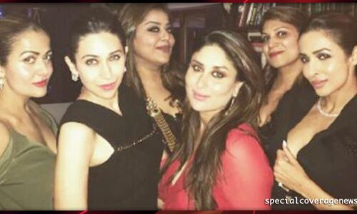 तैमूर के जन्म के बाद क्रिसमस पार्टी में गर्ल गैंग संग मस्ती करतीं दिखीं करीना कपूर खान