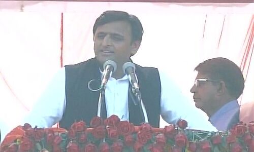 कांग्रेस के साथ मिलकर बहुमत की सरकार बनाएंगे, 300 से ज्यादा सीटें जीतेंगे - CM अखिलेश