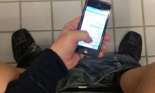 क्या आप बाथरूम में मोवाइल ले जाते है?