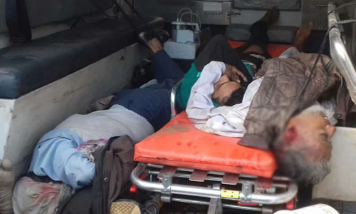 अभी अभी एम्बुलेंस में ऐसे आ रही थी भरभर कर लाशें, दिल दहलाने वाली तस्वीरें