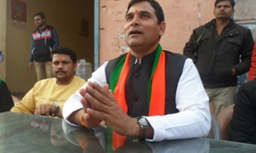 बीजेपी विधायक नन्द किशोर गुर्जर पर की फायरिंग, बाल बाल बचे