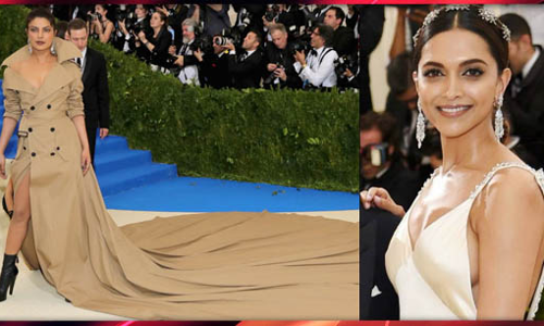 #MetGala : रेड कारपेट पर प्रियंका और दीपिका के बोल्ड अंदाज ने उड़ाए सबके होश