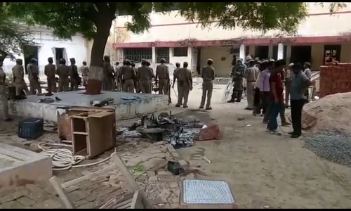 वाराणसी के बाल बंदी गृह में बवाल