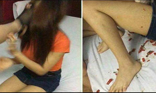 धोखा दे रही पत्नी को पति ने रंगेहाथ पकड़ा, फिर उसके प्राइवेट पार्ट्स में...?