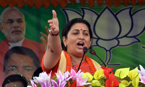 गाजियाबाद: स्मृति ईरानी खोड़ा में जन सभा को करेंगी संबोधित