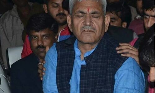 केन्द्रीय मन्त्री मनोज सिन्हा सडक हादसे में घायल, अस्पातल में भर्ती