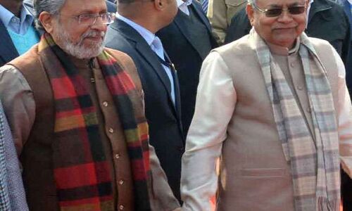 नीतीश कुमार, सुशील मोदी दम है तो करो मंत्री के उपर कार्यवाही, आप तो नैतिकता के प्रतीक हो!