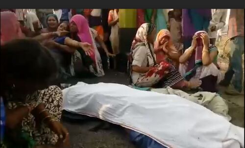 ससुराल जा रहे युवक ने पत्नी और बच्ची के साथ ट्रेन से कटकर की खुदकुशी, मचा इलाके में हडकम्प