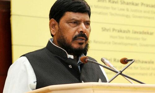 रामदास अठावले का धर्म के नाम आरक्षण पर बयान