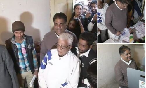 राजस्थान: अजमेर, अलवर लोकसभा उपचुनाव वोटिंग शुरू राजस्थान: अजमेर, अलवर लोकसभा उपचुनाव वोटिंग शुरू