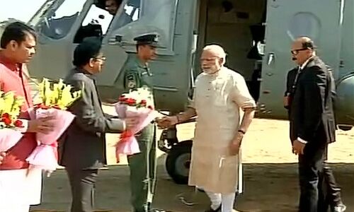 PM नरेंद्र मोदी पहुंचे रायगढ़, राष्ट्रीय सुरक्षा प्रबंधन संस्थान के नए कैंपस का करेंगे उद्घाटन