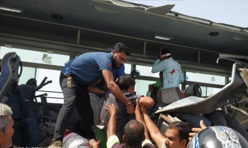 राजस्थान में बड़ा दर्दनाक हादसा, बस और डम्पर की टक्कर में 13 की मौत कई घायल राजस्थान में बड़ा दर्दनाक हादसा, बस और डम्पर की टक्कर में 13 की मौत कई घायल