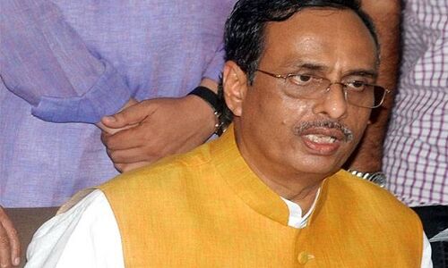 डिप्टी सीएम दिनेश शर्मा डीआईओएस कार्यालय पहुंचे, कर्मियों में मचा हड़कम्प