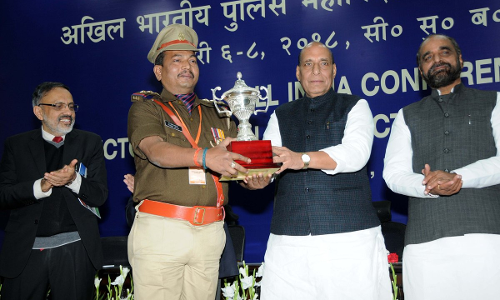 डीजी काॅॅन्फ्रेंस में पहुंचे राजनाथ सिंह, पीएम मोदी होंगे शामिल