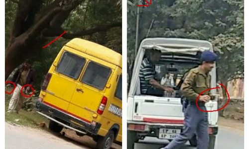 BHU:यहां के गार्ड 5₹ की नही,लाखो की चाय पीते है.? 15 लाख की गाड़ी से बंटता है 5₹ की चाय.....?