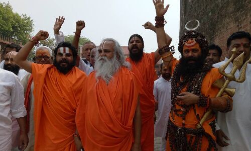 फांसी लगे चाहे कुछ भी हो राम मंदिर बहीं बनायेंगे-बीजेपी पूर्व सांसद वेदांती