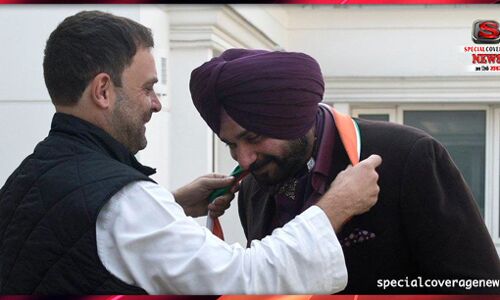 नवजोत सिंह सिद्धू ने थामा कांग्रेस का हाथ