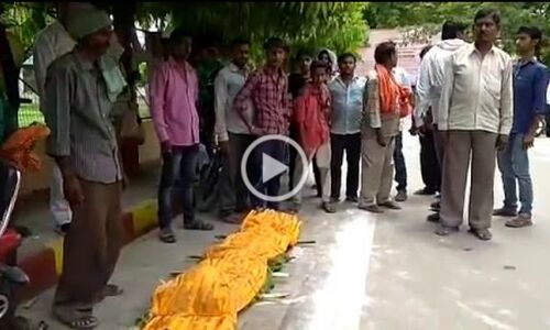 एक सप्ताह पूर्व बैटरी कारखाने में  करेंट से हुई बच्ची की मौत ने पकड़ा तूल