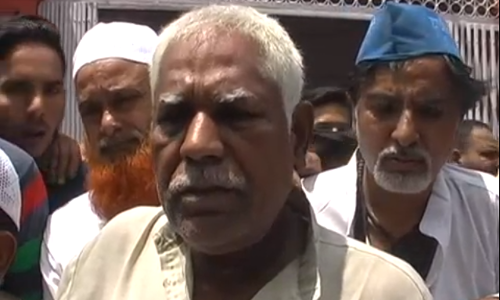 मुरादाबाद में मीट व्यापारी