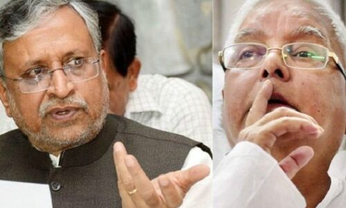 सुशील मोदी ने लालू परिवार पर फिर बोला हमला, कहा- 18 फ्लैट्स की मालकिन है राबड़ी देवी
