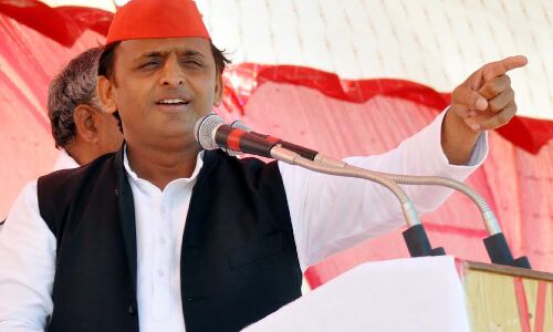 फैज़ाबाद से अखिलेश का संबोधन: पिछली बार से ज्यादा वोटों से जीतेंगे पवन पांडेय