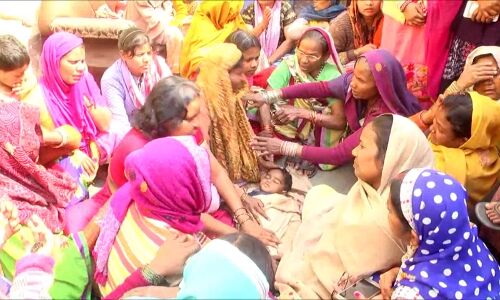 मुरादाबाद: नगरनिगम की लापरवाही ने ली ,दो साल के मासूम की जान