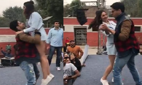 देखें वीडियो : जब सिद्धार्थ ने सबके सामने उठा लिया गोद में, शर्मिंदा होते-होते बचीं ये एक्ट्रेस