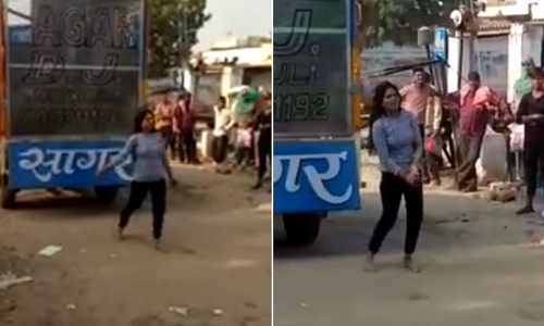 बॉयफ्रेंड ने दिया धोखा तो लड़की पहुंची लड़के के घर, दर्द भरे गानों पर किया डांस, VIDEO वायरल