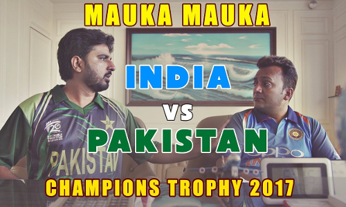 भारत-पाकिस्तान मैच से पहले वायरल हुआ मौका-मौका- देखें वीडियो