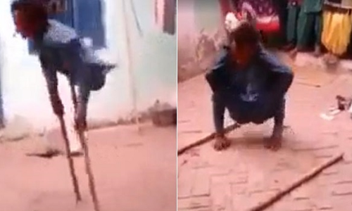 VIDEO: देशभक्ति गाने पर इस दिव्यांग का डांस देखकर हर कोई हैरान, वीडियो हुआ वायरल