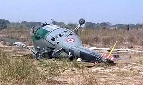 सुकमा में CRPF का हेलीकॉप्टर क्रैश, वीडियो हुआ वायरल