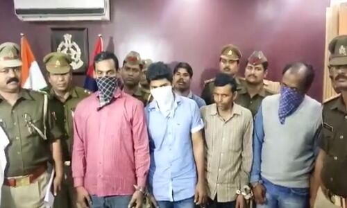 सर्राफा व्यापारी से करोड़ों की लूट का खुलासा, चार युवक गिरफ्तार